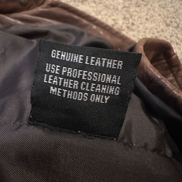 SCHOTT Vintaged Cowhide Café Racer Leather Jacket 654 XL - Picture 14 of 14